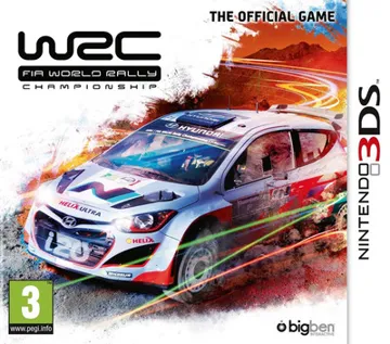 WRC - FIA World Rally Championship (Europe) (En,Fr,De,Es,It) box cover front